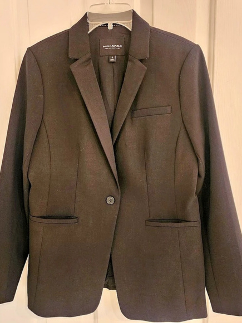 Tuxedo Jacket - BR Long and Lean Blazer Black Size 8